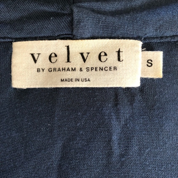 Velvet Blue Tee - Picture 4 of 5